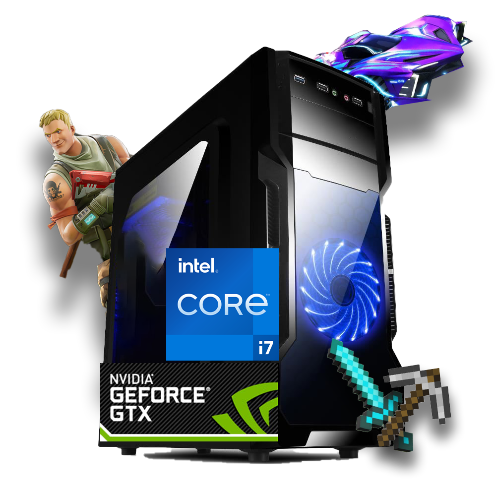 Betazon PC Fisso Gaming Desktop NUOVO • Cpu intel core i7-6700 • 32GB RAM DDR4 • 1TB SSD • Windows 11 Pro • WiFi • nvidia GEFORCE GT 740 4GB • Pronto All'Uso