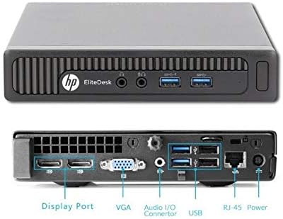 HP 800 G2 Mini • Intel® Core™ i5-6Th • 8 GB DDR3 • 256 GB SSD • Windows 10 Pro • Pennetta Wi-Fi