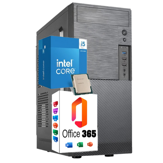 Betazon Computer NUOVO HD Intel® i5 • 16 GB DDR4-SDRAM • 256 GB SSD storage • 2 Tb HDD • Sistema Operativo