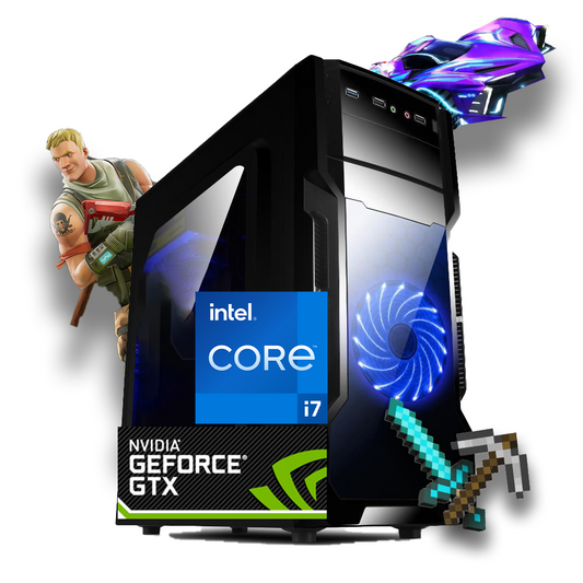 Betazon PC Fisso Gaming Desktop NUOVO • Cpu intel core i7-6700 • 32GB RAM DDR4 • 1TB SSD • Windows 11 Pro • WiFi • nvidia GEFORCE GT 740 4GB • Pronto All'Uso